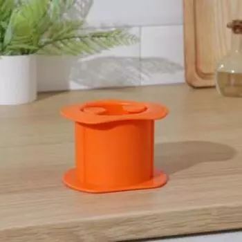 Пресс для сосисок «Лего», 12×9×8 см, диаметр формы 7,2 см, диаметр ячейки 1,8 см, цвет МИКС