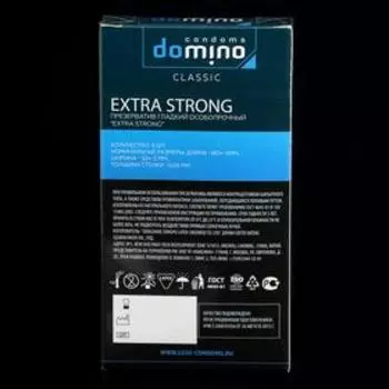 Презервативы DOMINO CLASSIC Extra Strong, 6 шт.