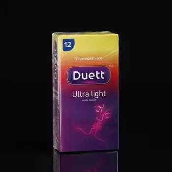 Презервативы DUETT ultra light 12 шт