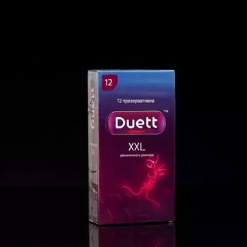 Презервативы DUETT XXL 12 шт