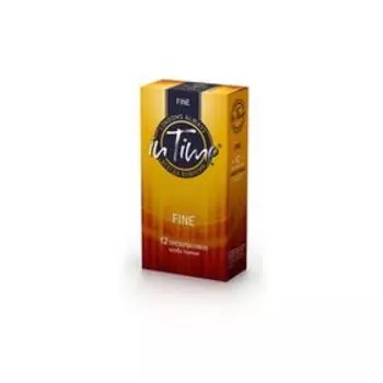 Презервативы IN TIME Fine, особо тонкие, 12 шт.