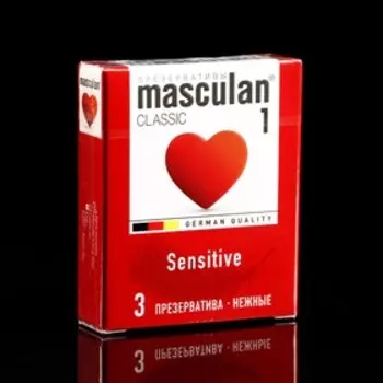 Презервативы Masculan 1 classic, нежные 3 шт