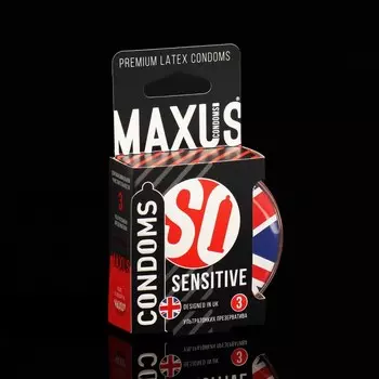 Презервативы набор Maxus SENSITIV, 3 шт