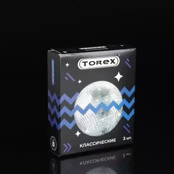 Презервативы Torex Party, классические, 3 шт