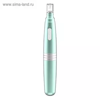 Прибор для ухода за лицом Gezatone AMG517, 0.45 Вт, 5 насадок, мезотерапия, 1хААА, зелёный