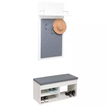 Прихожая Герда-4 Белый/Серый