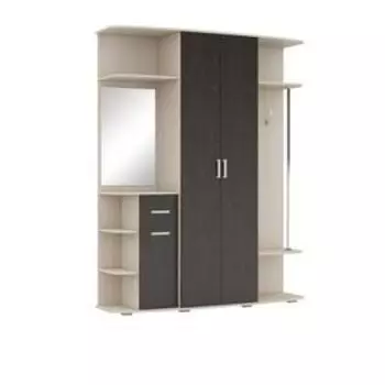 Прихожая «Ивушка 17», 17004502142 мм, цвет бодега cветлый / бодега тёмный