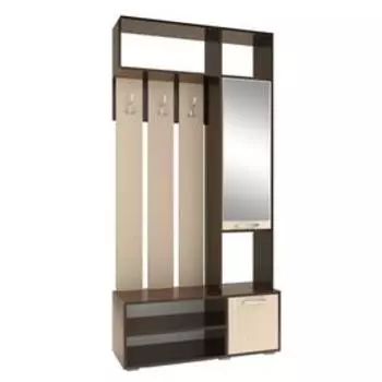 Прихожая «Ивушка 23», 10003622052 мм, цвет бодега тёмный / бодега светлый