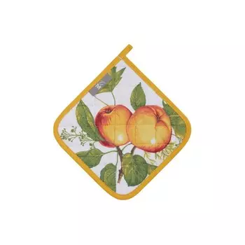 Прихватка Apple blossom, размер 20х20 см, цвет бежевый