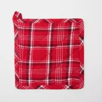 Прихватка "Christmas Eve " 20х20см, 80% хлопок 20% п/э