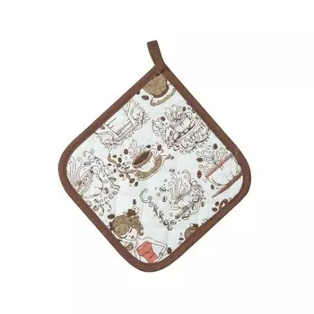 Прихватка Dolce vita, размер 20х20 см, цвет бежевый