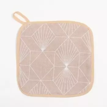 Прихватка "Доляна" Geometry 19х19 см, 100% хл, ватин 250г/м2