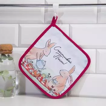 Прихватка «Доляна. Пасха», 1717 см, 35% хлопок, 65% п/э, ватин 250 г/м