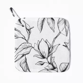 Прихватка «Доляна» Plant leaves, 1919 см, 100% хлопок, 250 г/м