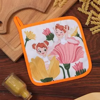 Прихватка «Доляна. Весна», 1717 см, 35% хлопок, 65% п/э, ватин 250 г/м