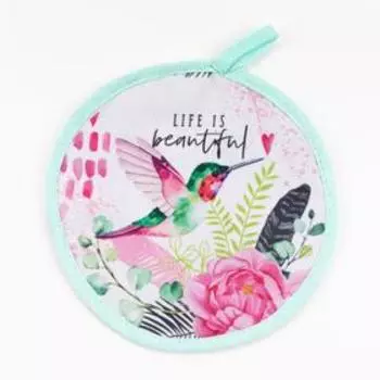 Прихватка Доляна Dream on 17х17 см, 35% хл, 65% пэ, ватин 250 г/м2