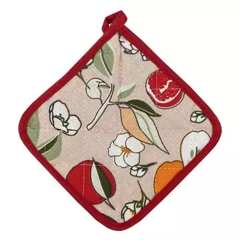 Прихватка «Фрукты», размер 17x17 см