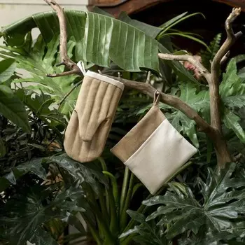 Прихватка «Ибица», размер 20х20 см, цвет кремовый