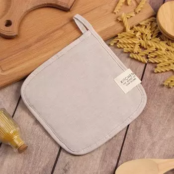 Прихватка «Этель» Calm, 1919 см, 100% хлопок, рогожка 186 г/м