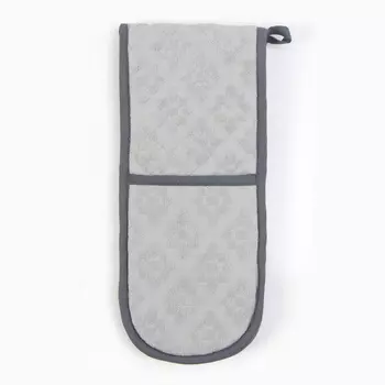 Прихватка Этель, цв. серый, 18х88 см, 100% хл