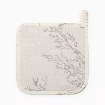 Прихватка «Этель» Flower herbarium, 1919 см, 100% хлопок, репс 210 г/м