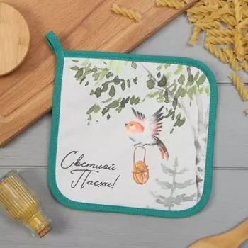 Прихватка «Этель. Лесная сказка», 1919 см, саржа,100% х/л, ватин 250 г/м