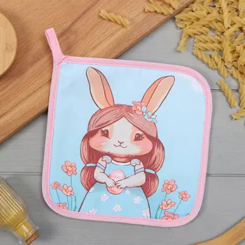 Прихватка «Этель. Светлая пасха», 1919 см, саржа,100% х/л, ватин 250 г/м