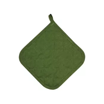 Прихватка Leaf green, размер 20х20 см, цвет зеленый