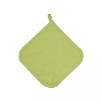 Прихватка Leaf green, размер 20х20 см, цвет зеленый