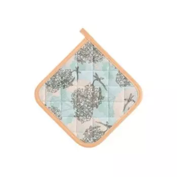 Прихватка Marshmallow, размер 20х20 см, цвет голубой