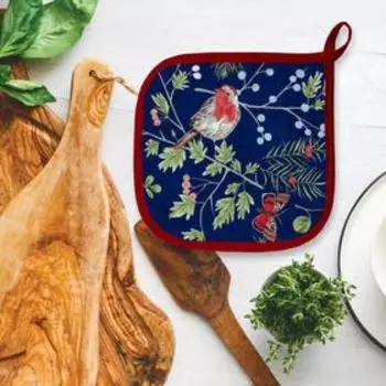 Прихватка «Новогодний вечер», размер 18х18 см