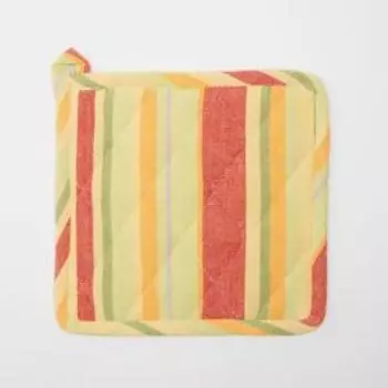 Прихватка "Полоски" 20х20см, 170 гр/м2, 100% хлопок