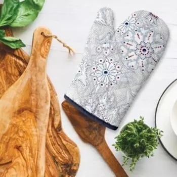 Прихватка-рукавица «Ожерелье», размер 18х28 см
