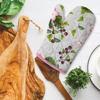 Прихватка-рукавица, размер 18х28 см