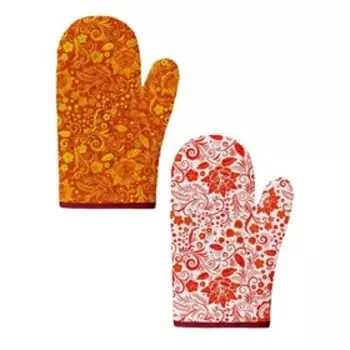 Прихватка-рукавица, размер 18x28 см