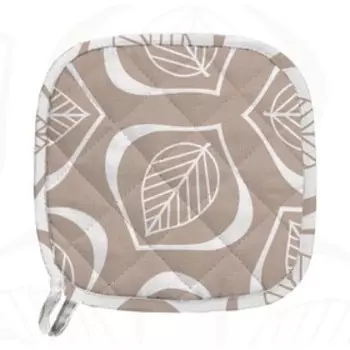 Прихватка с петлёй Leafst, размер 20x20 см