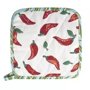Прихватка с петлёй Peppers, размер 20x20 см