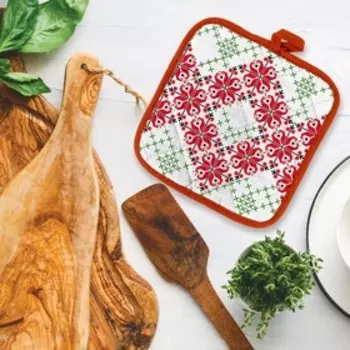 Прихватка «Весенний фольклор», размер 18х18 см