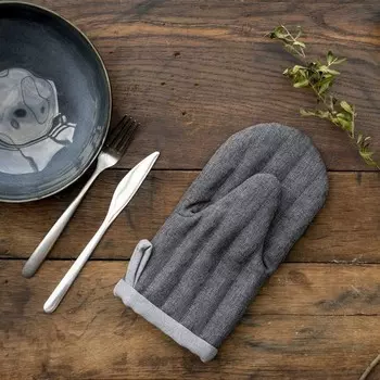 Прихватка-варежка «Ибица», размер 14х26 см, цвет тёмно-серый