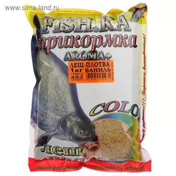 Прикормка Fish.ka Лещ-Плотва ваниль, 1 кг