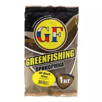 Прикормка Greenfishing GF, Black River, 1 кг
