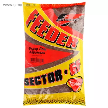 Прикормка Greenfishing сектор GF, лещ, карамель, 1 кг