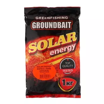 Прикормка Greenfishing Solar Energy, карась-линь Original, 1 кг