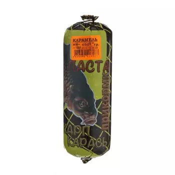 Прикормка Карп-Карась паста, карамель, 650 г