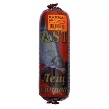 Прикормка Лещ-Плотва паста, ваниль, 650 г