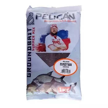 Прикормка Pelican ПЛОТВА Конопля 1кг