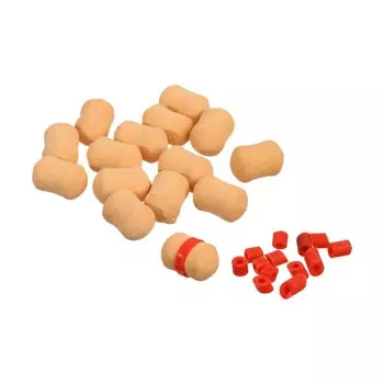 Прикормка пеллетс на резинке насадочный плавающий с ароматом ванили, 8 мм