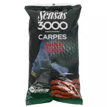 Прикормка Sensas 3000 CARP Rouge 1кг