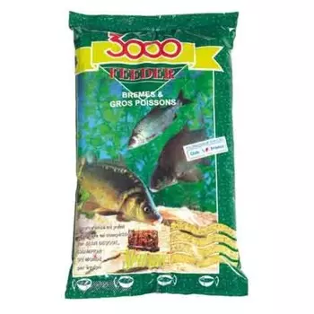 Прикормка Sensas 3000 FEEDER Bremes &amp; Big Fish 1кг