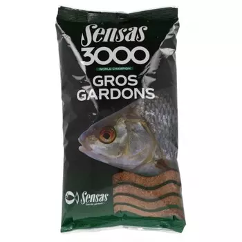Прикормка Sensas 3000 GROS GARDONS 1кг